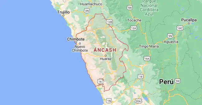 Mapa de Ancash 1