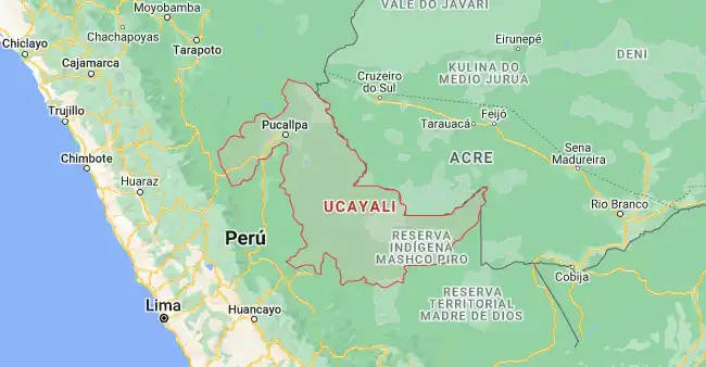 Mapa de Ucayali 1
